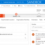 image of incident management software user interface